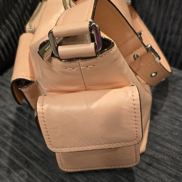 Michael Kors Blush Leather Crossbody Bag - Picture 3 of 14